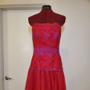 Pearl by Georgina Chapman of Marchesa drop waist dress size 6